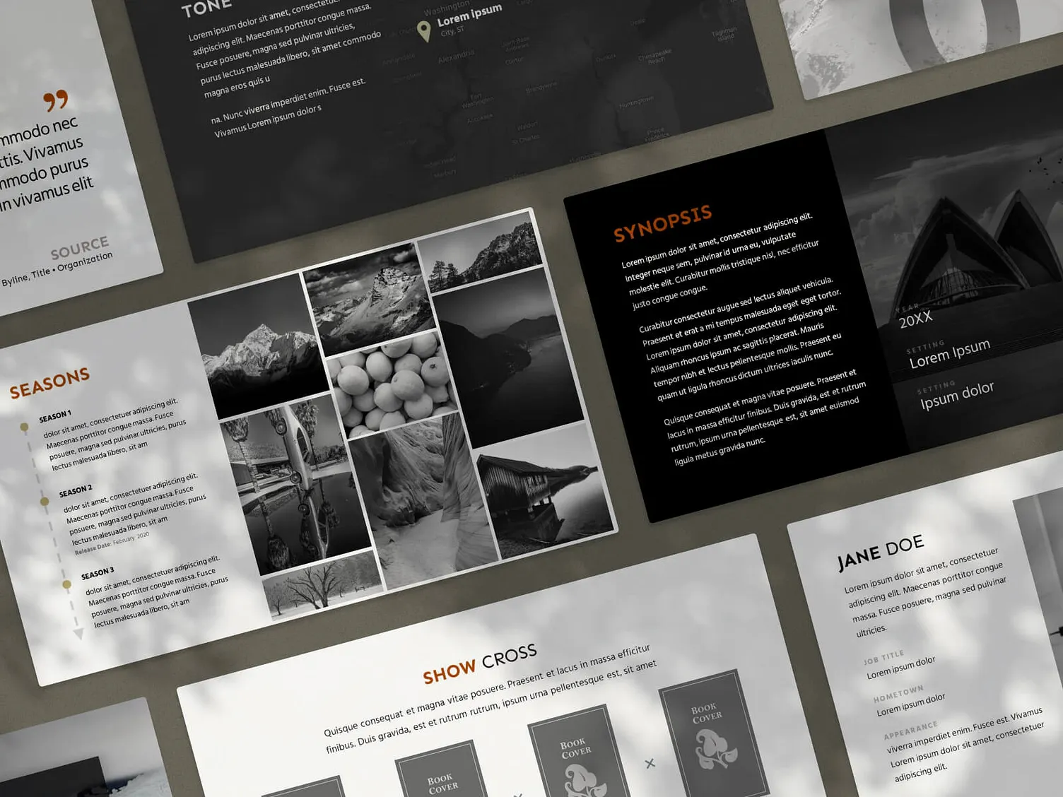 Film & TV Pitch Deck
