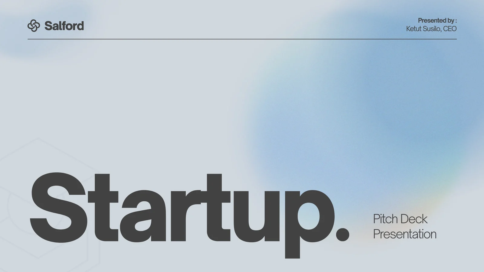Canva Modern Startup Pitch Presentation Template
