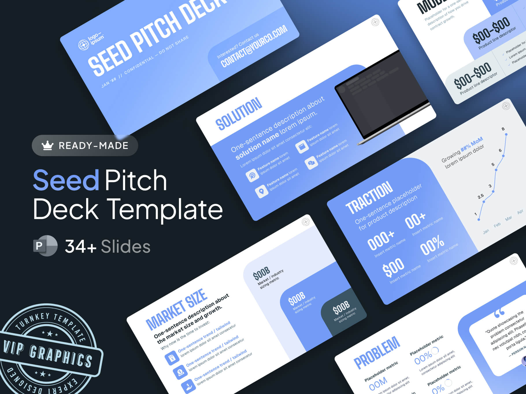 Seed Pitch Deck Template